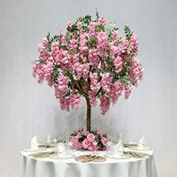 Arbre de cerisier artificiel rose personnalisé, grand, en soie, écologique, durable, haute simulation, imperméable, pour remise de diplôme et mariage