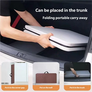 Tavolo Pieghevole <span class=keywords><strong>da</strong></span> <span class=keywords><strong>Esterno</strong></span> per Picnic, Banchetti ed Eventi, 6 Piedi, Bianco, Robusto, con Struttura in Plastica e Ferro, Portatile e Leggero - Product Image 6