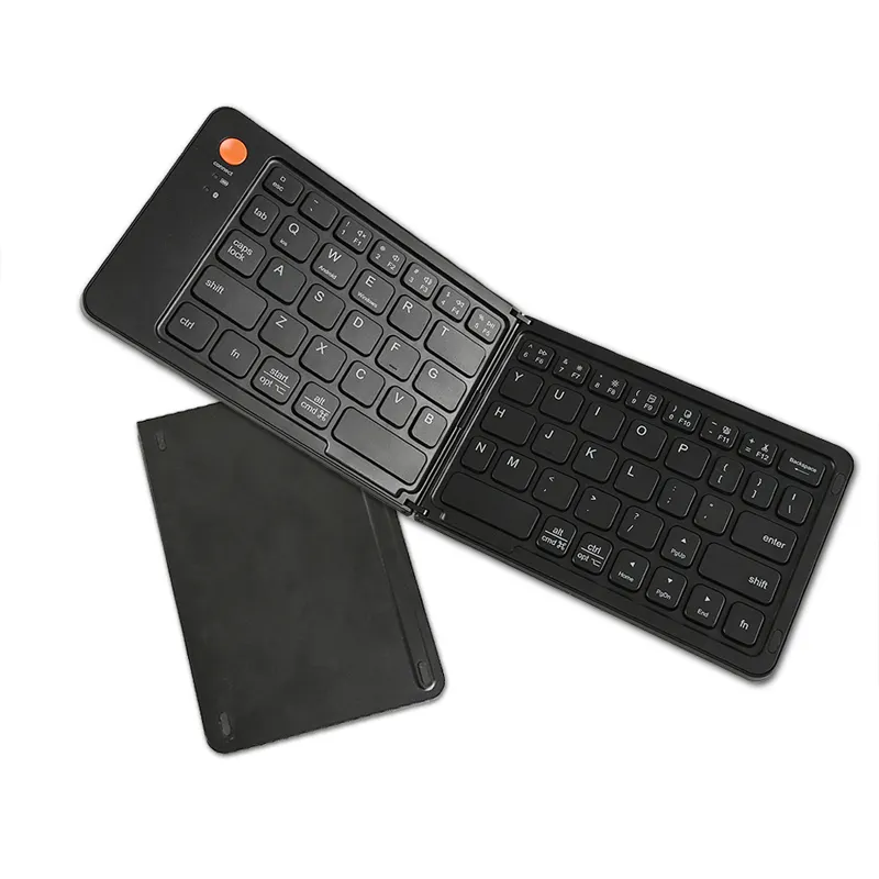 Tastiera pieghevole senza fili Bluetooth Tablet per Laptop telefono cellulare da ufficio tastiera pieghevole Mini tastiera portatile piccola tastiera