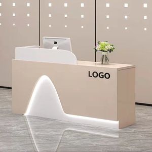 Mostrador de Recepción para Salón de Belleza, Diseño Moderno, Mostrador de Pago para Salón de Uñas - Product Image 5