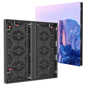 Écran LED extérieur 1000x1000mm, panneau LED ultra fin et léger, armoire en aluminium, affichage LED, mur vidéo publicitaire, panneau d'affichage - Product Image 2
