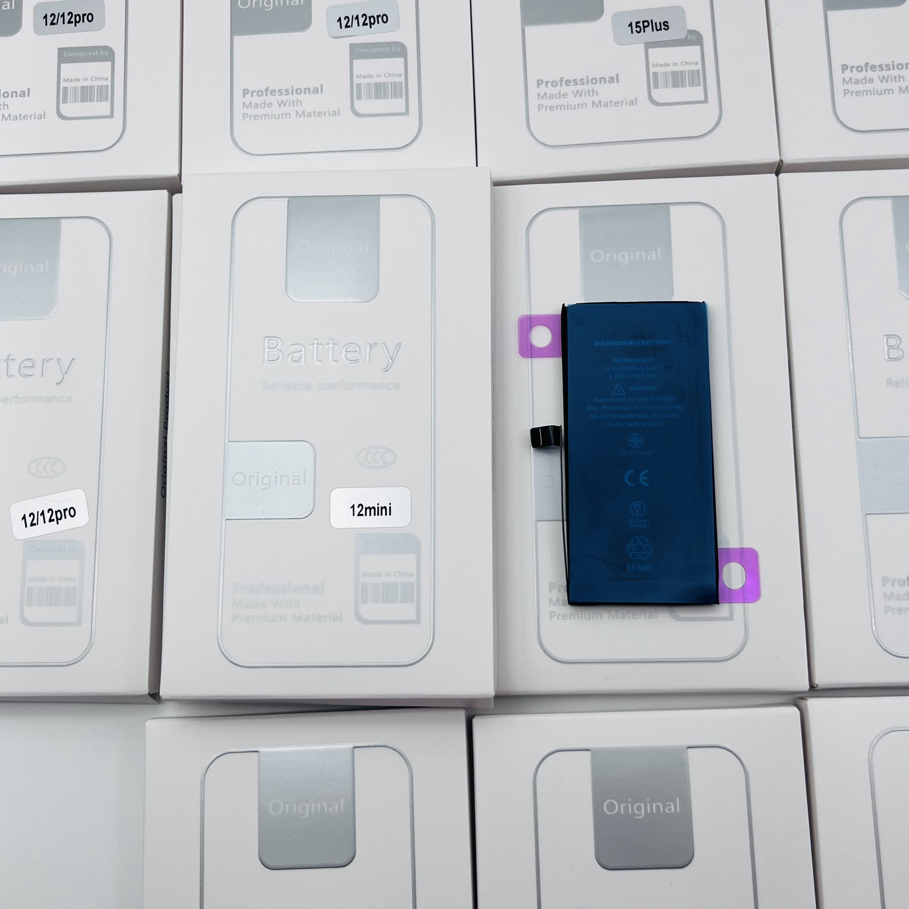 สำหรับแบตเตอรี่ iPhone 12 MINI ความจุ 2227mAh