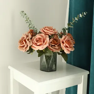 Modern Simple Luxury Nordic Design Glass Vase For Home Tabletop Decoration Borosilicate Material Wholesale Factory Price