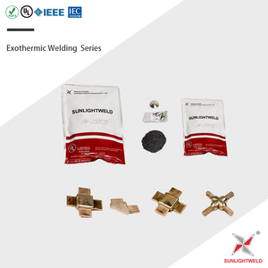 Polvo Metálico para Soldadura Exotérmica de Cobre de Alta Pureza con Protección Contra la Corrosión, Certificado IEEE837 UL467, en Bolsa de 45GR para Puesta a <span class=keywords><strong>Tierra</strong></span>, Venta al Por Mayor - Product Image 1