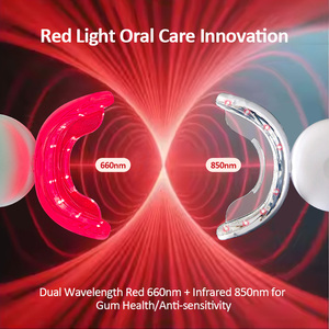 Luz Roja Oral de Doble Longitud de Onda 660nm+850nm, <span class=keywords><strong>32</strong></span> LED, Alivia la Sensibilidad Dental y las Molestias en las Encías, Logotipo Personalizado, Venta al por Mayor de Fábrica, MOQ Bajo - Product Image 2