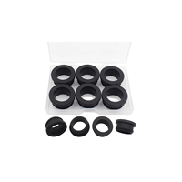 Bagues passe-câbles en caoutchouc silicone pour pare-feu automobile, protection de câbles, avec service de découpe pour trous de fixation