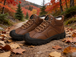 Stivali Invernali da <span class=keywords><strong>Uomo</strong></span> <span class=keywords><strong>con</strong></span> Pelliccia alla Caviglia, Tomaia in PU, Suola Intermedia in EVA, Scarpe Casual per Sport all'Aperto - Product Image 2