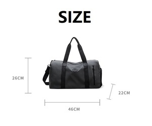 Custom Simple Lightweight <b>Overnight</b> Gym Duffle <b>Bag</b> Large Capacity Tote <b>Bags</b> Travel <b>Bag</b> for <b>Men</b> - Product Image 6