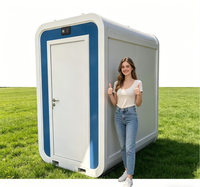 Toilettes Conteneurs Modulaires Intelligentes de Luxe pour Extérieur, Préfabriquées, Portables, Publiques, Fabriquées en Chine