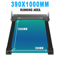 Tapis de course électrique pliable Smart Home Fitness Running Machine avec écran LED pour l'exercice à domicile et l'entraînement