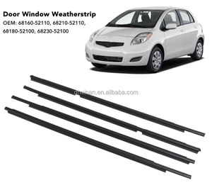 Chịu nhiệt xe bên ngoài cửa sổ con dấu vành đai cửa sổ đúc weatherstrip cho TOYOTA vitz 2006-2010 68160-52110 68210-52110 - Product Image 2