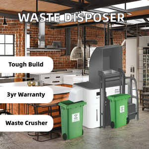 เครื่องกำจัดขยะในครัวระบบอินเทอร์เน็ตอัจฉริยะเครื่องกำจัดขยะอาหารพร้อมการจัดการข้อมูลและการปกป้องสิ่งแวดล้อม - Product Image 6