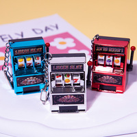 Nouveauté : Souvenirs de Las Vegas – Pendentifs porte-bonheur Jackpot, cadeaux ludiques, mini machines à sous, porte-clés en plastique (lot)