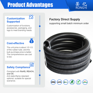 สายยางพีวีซีแบบยืดหยุ่น ขนาดตามสั่ง ทนทานต่อสุญญากาศ กันน้ำ สำหรับรดน้ำสวนกลางแจ้ง ระบบชลประทานในฟาร์ม - Product Image 4