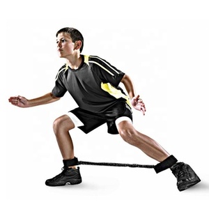 <span class=keywords><strong>Bande</strong></span> de résistance pour les jambes en latex, corde élastique pour renforcer les muscles des jambes, augmenter la vitesse pour le football, la course à pied, le volley-ball, l'exercice - Product Image 5