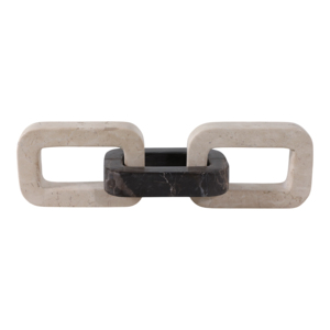 Scultura decorativa a catena di marmo per l'arredamento di casa e bagno - Product Image 4