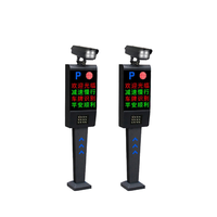 Barrière de parking intelligente anti-effraction DC LPR tout-en-un avec affichage LED, sans surveillance, multicanal pour parking résidentiel