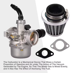 Carburateur PZ19 avec filtre à air de remplacement pour Kazuma Taotao Baja Roketa SUNL Honda XR/<span class=keywords><strong>CRF</strong></span> 50cc 70cc <span class=keywords><strong>90cc</strong></span> 110cc 125ccATV - Product Image 5