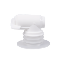 Bouchon et bec verseur en plastique pour sac de vin/jus en boîte, valve BIB