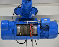 Offre Spéciale 1T capacité Mini palan à corde électrique 6m hauteur de levage treuil à fil en acier nouveau 380v pour Mines Gear Core