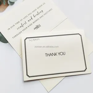 Custom Zilver Hot Stempelen Papieren Visitekaartje Bedankt Kaart Bedankje Kaart Voor Bruiloft Verjaardag