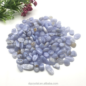Lucido naturale <span class=keywords><strong>agata</strong></span> blu del merletto cristalli healing ghiaia pietre curative cristalli per la decorazione - Product Image 6