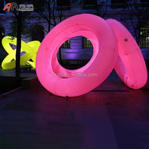 <span class=keywords><strong>Jeu</strong></span> interactif personnalisé rose LED lumière gonflable anneau lancer <span class=keywords><strong>Hula</strong></span> Hola <span class=keywords><strong>Hoop</strong></span> - Product Image 1