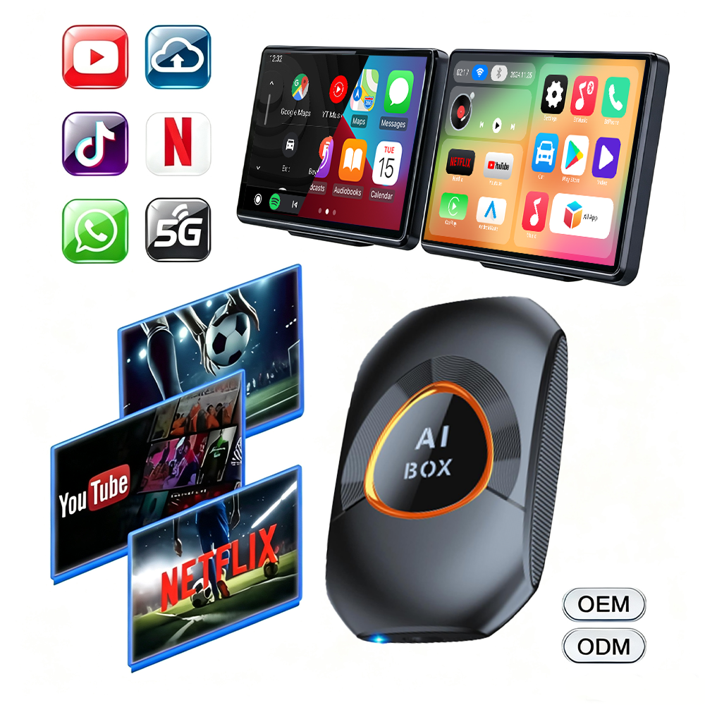 Wireless CarPlay Adapter. Built-in <strong>Android</strong> <strong>15</strong> System for <strong>Android</strong> Boxes. 2G + 16GB, Plug and Play, Can Download Any Application.