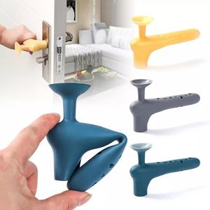 Housse de protection en silicone pour poignée de porte, anti-collision, protection de bouton de porte pour bébé, cache-poignée de sécurité, aspiration silencieuse - Product Image 6