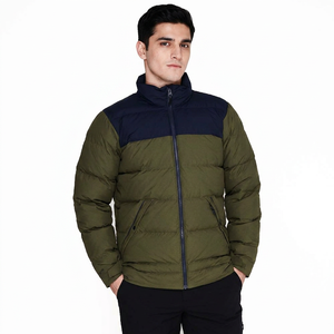 Chaqueta acolchada de servicio OEM personalizada al por mayor para hombre, chaqueta acolchada de invierno con logotipo personalizado para hombre con bolsillo, chaqueta acolchada para hombre - Product Image 1