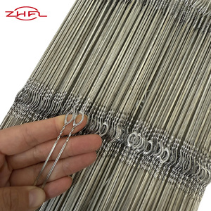 Alambres Ranurados de Acero Inoxidable Longteng para Telar, Piezas de Repuesto para Maquinaria Textil de Tejido y Punto - Product Image 2