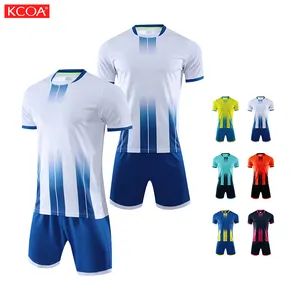 Ropa de fútbol juvenil, uniformes de fútbol de Club de secado rápido para camisetas de fútbol de equipo