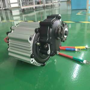 고속 23KW 72V 브러시리스 DC 모터 미드 드라이브, 오토바이 및 전기 자전거용 고밀도 스쿠터 모터 - Product Image 2