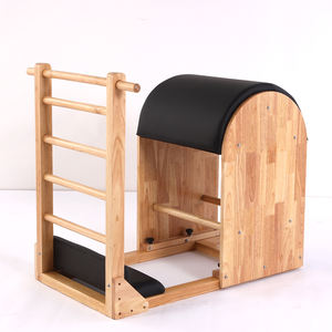 دلو سرير من خمس قطع من الخشب الأساسي ، سلم تعليمي شخصي ، كرسي درجة ثابتة لليوغا ، علوي ، بيلاتيس الإصلاحيين - Product Image 6