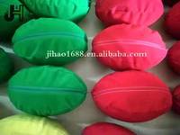 Ballon de rugby collant gonflable de haute qualité, football collant pour jeux de fléchettes au pied