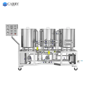 Sistema de elaboración de cerveza piloto de alta calidad, Cervecería Nano/equipo de elaboración de cerveza 100L 200L 300L 400L 500L para cervecería casera