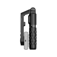 Perche à selfie réglable avec lumière LED, stabilisateur gimbal rotatif à 360°, batterie 400 mAh, USB-C, télécommande portable pour téléphone/appareil photo (ODM)