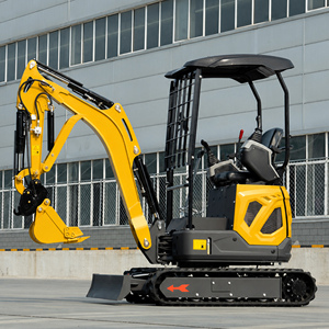 Mini-excavatrice 1,8 tonne avec moteur homologué CE EPA, chenilles, cabine, auvent et filet pour travaux agricoles et de construction - Product Image 2