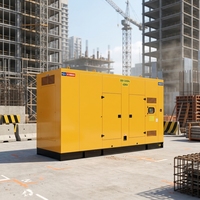 Groupe électrogène diesel silencieux 300 kW 350 kVA à prix d'usine avec moteur WeiChai pour usage commercial