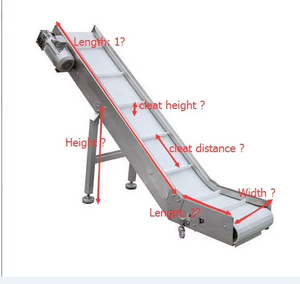 Dibuat di Cina 2025 harga pabrik <span class=keywords><strong>Food</strong></span> <span class=keywords><strong>Grade</strong></span> POM PP sabuk Modular dengan cleat untuk konveyor miring - Product Image 2