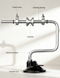 Enrouleur <span class=keywords><strong>de</strong></span> ligne <span class=keywords><strong>de</strong></span> pêche portable avec ventouse réglable pour la pêche à la mouche - Product Image 6