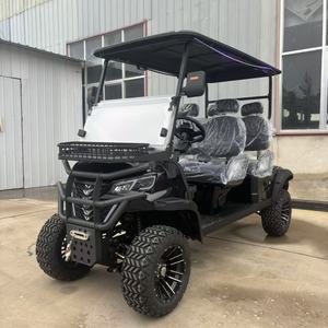 รถกอล์ฟไฟฟ้า <span class=keywords><strong>MMC</strong></span> อลูมิเนียมอัลลอยด์กันสนิม ปรับแต่งได้ กำลังไฟ <span class=keywords><strong>4000</strong></span>/5000/7500 วัตต์ แบตเตอรี่ลิเธียม AC 60/72 โวลต์ 2/4 ที่นั่ง ความเร็ว 30-50 กม./ชม. - Product Image 2