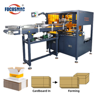 Mesin Pembentuk Kotak Otomatis Focus Machinery Box Erector Box Former