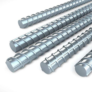 Barra de refuerzo de acero deformado ASTM 615 grado 60 HRB400 HRB500 de alta calidad para perforación de flexión de edificios de puentes compatible con BS AISI - Product Image 1