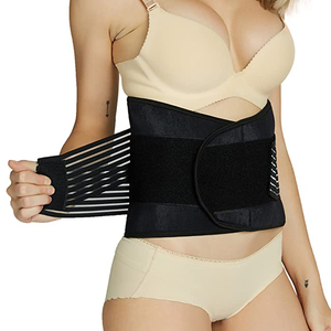 Ceinture d'entraînement en néoprène réglable et respirante unisexe, soutien de la taille pour brûler les graisses et perdre du poids - Product Image 2