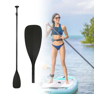 One Piece 2 ชิ้น 3 ชิ้นพายเรือกีฬาทางน้ําคุณภาพสูง SUP Paddleboard Surf คาร์บอนไฟเบอร์ยืนขึ้นพายสําหรับน้ํามหาสมุทร