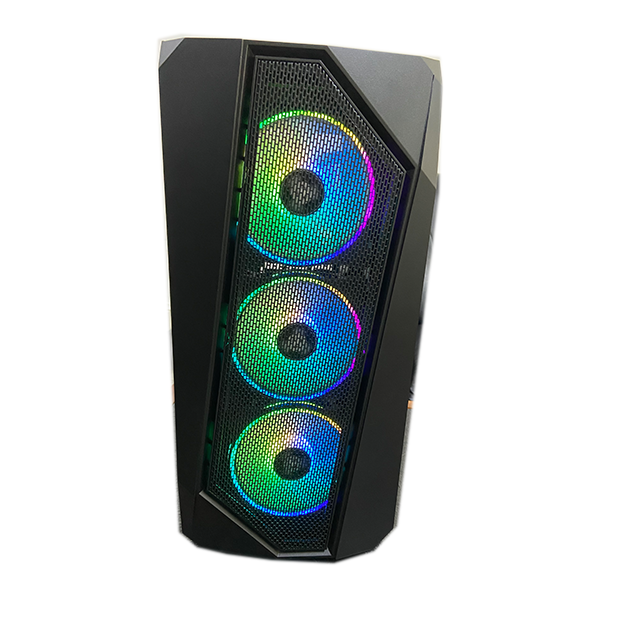Full Tower Gaming PC Case Micro ATX/ATX USB1.0 2pcs HD Audio USB3.0 1pcs Cooling Fan (optional) Plastic OEM Desktop in Stock