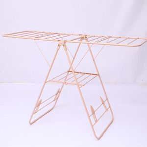 Séchoir à <span class=keywords><strong>linge</strong></span> portable à aile pliante pour l'extérieur et la maison pour sèche-serviettes avec <span class=keywords><strong>barre</strong></span> de suspension - Product Image 5