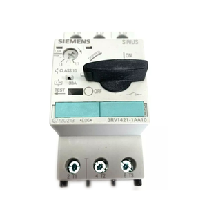 Contrôleur de moteur manuel <span class=keywords><strong>3RV1421</strong></span> 1AA10 neuf, 1,6A max, 3 phases, 690V, programmation PLC disponible en stock. - Product Image 1