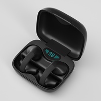 Clips de oreja inalámbricos Buds Clip en auriculares para teléfono inteligente, PC Blue Tooth V5.3 Auriculares de conducción de aire con controlador de 13mm